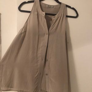 T by Alexander Wang sleeveless blouse